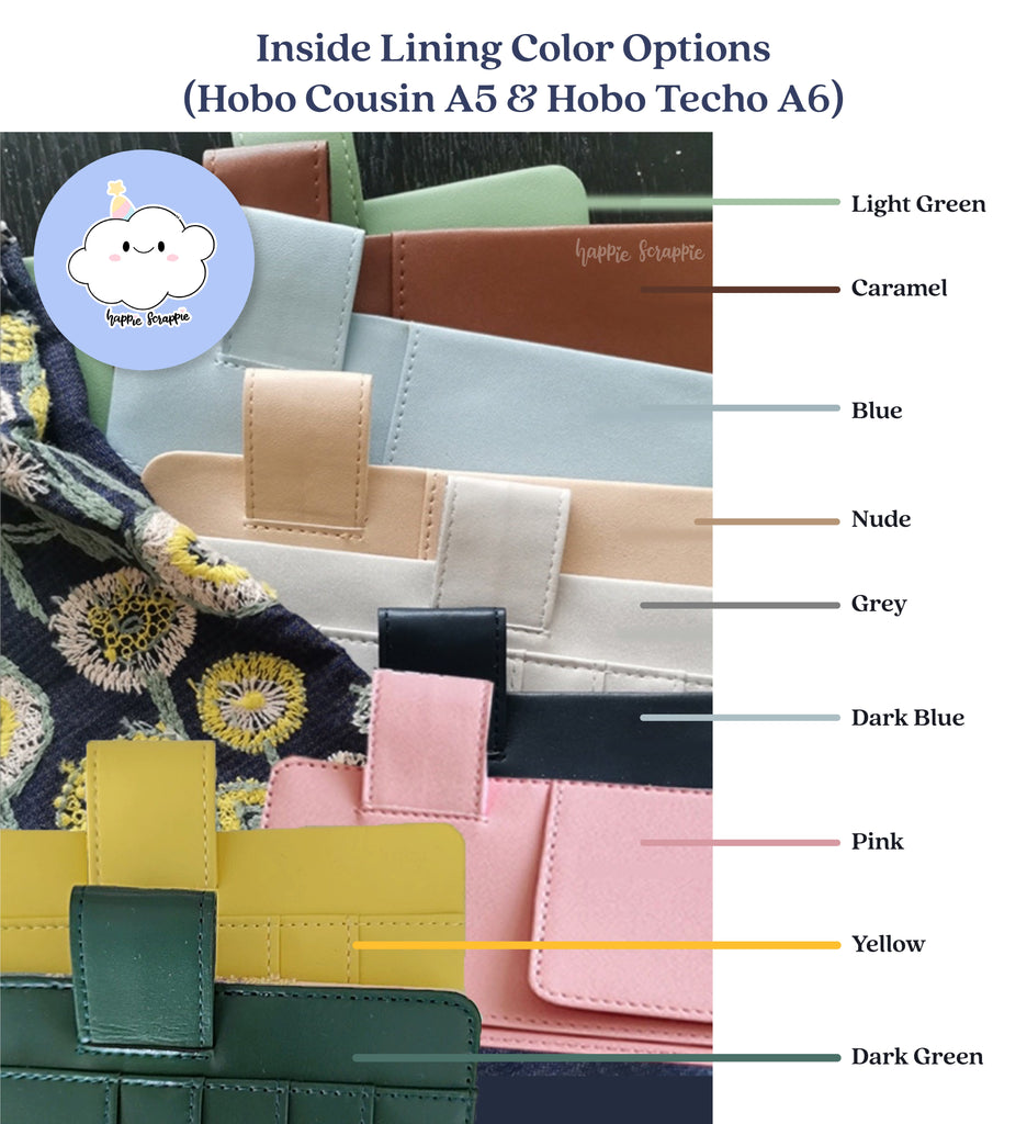 Planner Cover : Bright & Bold Fabric Fabric (A6 / Hobo Techo) // Pre Order