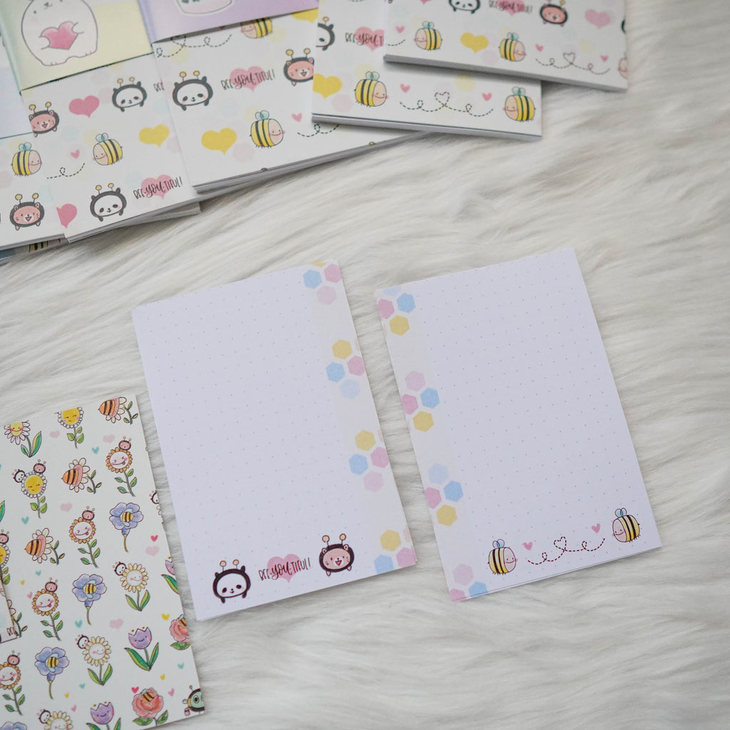 Disc / Rings Planner Inserts - Bee-YOU-tiful // Dotted