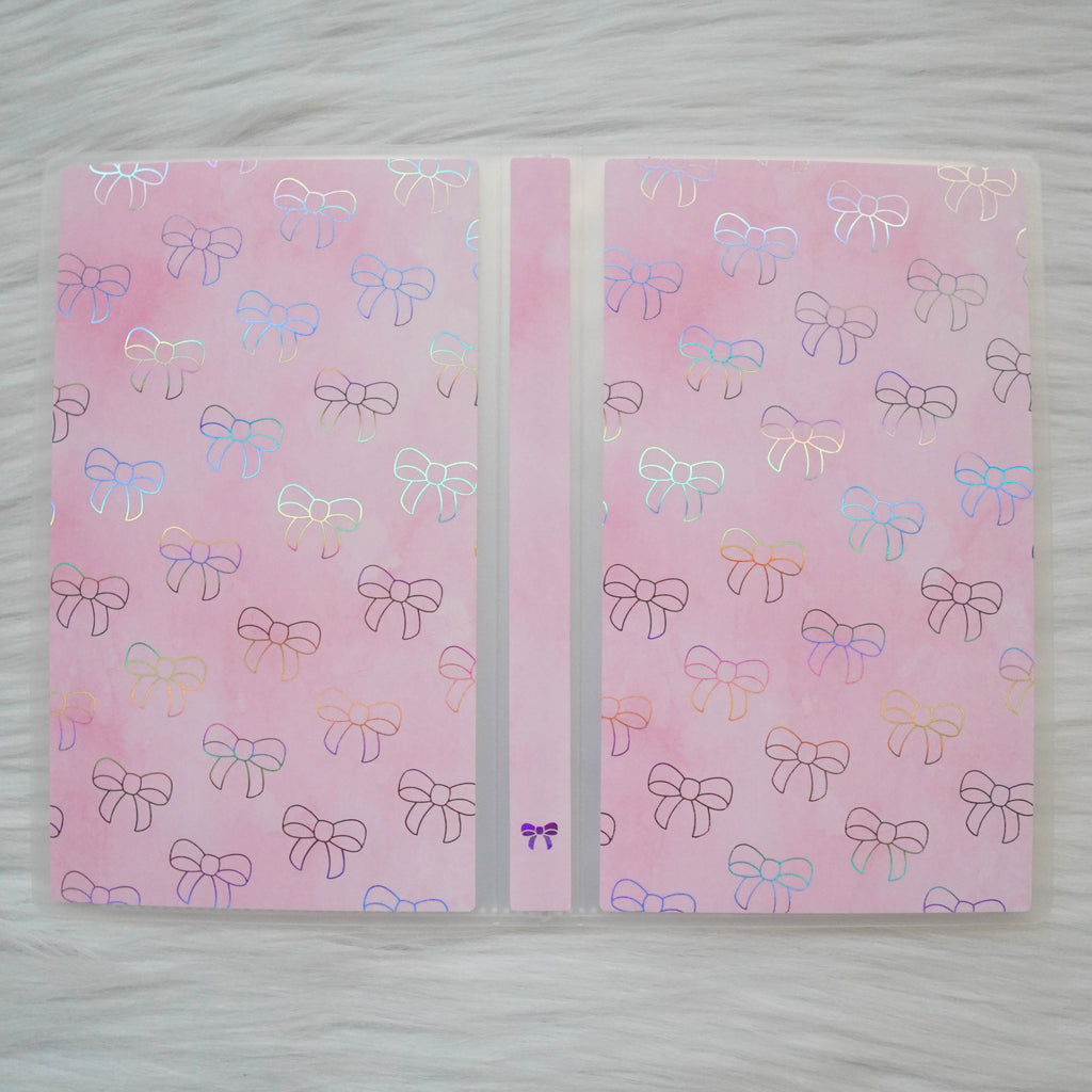 Sticker Album : Hobo Weeks Albums // W008 - Pink Pip Bow (Collab With Fox And Pip)