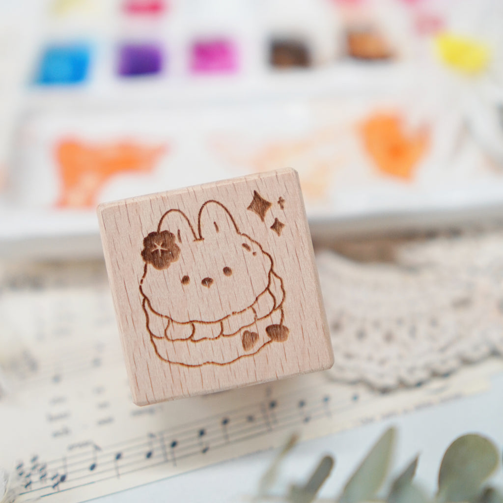 Stamp : Hanami Cafe // Bunny Macaron (STA008)