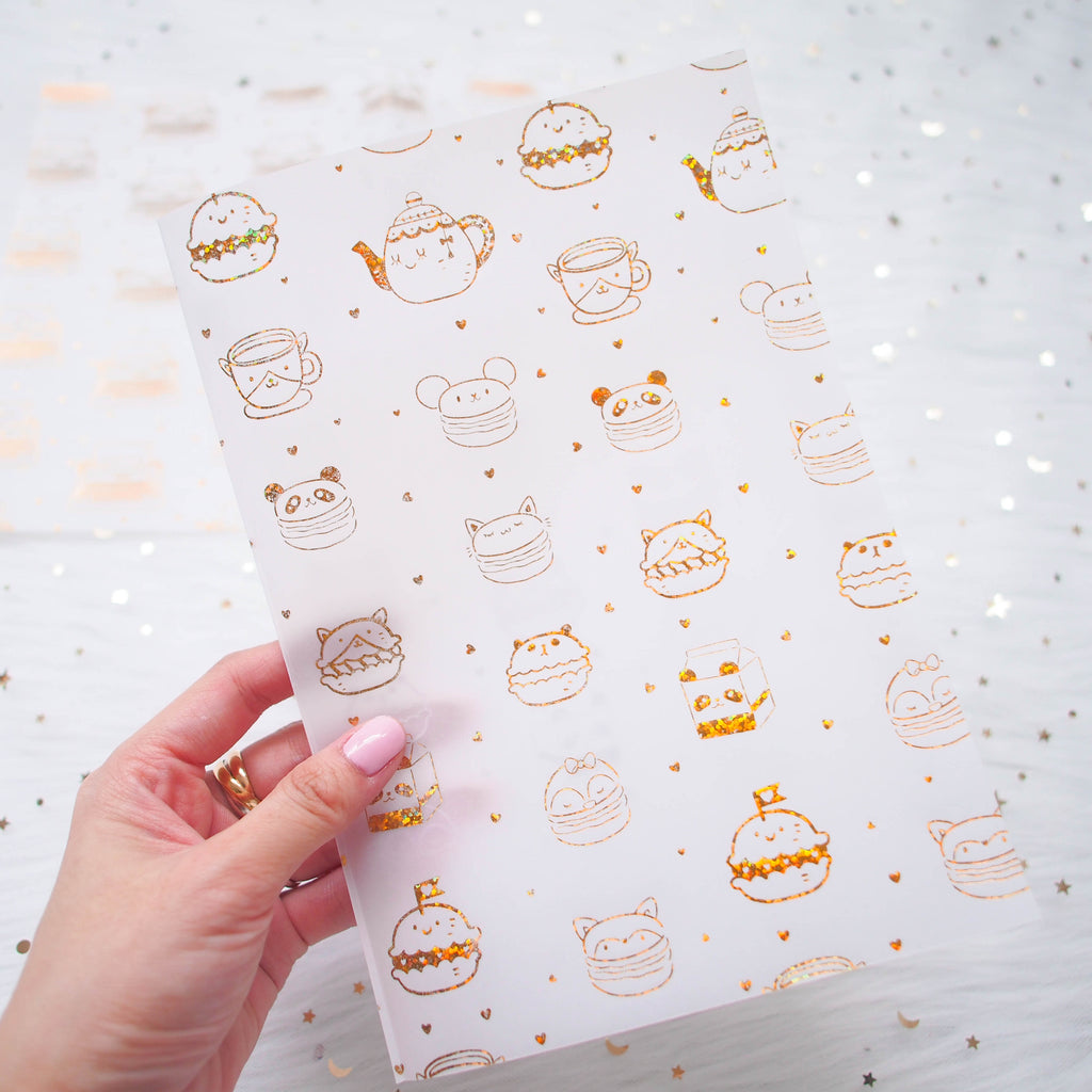 Vellum : Holo Gold Foiled // You Are Just My Type  (Set of 2)