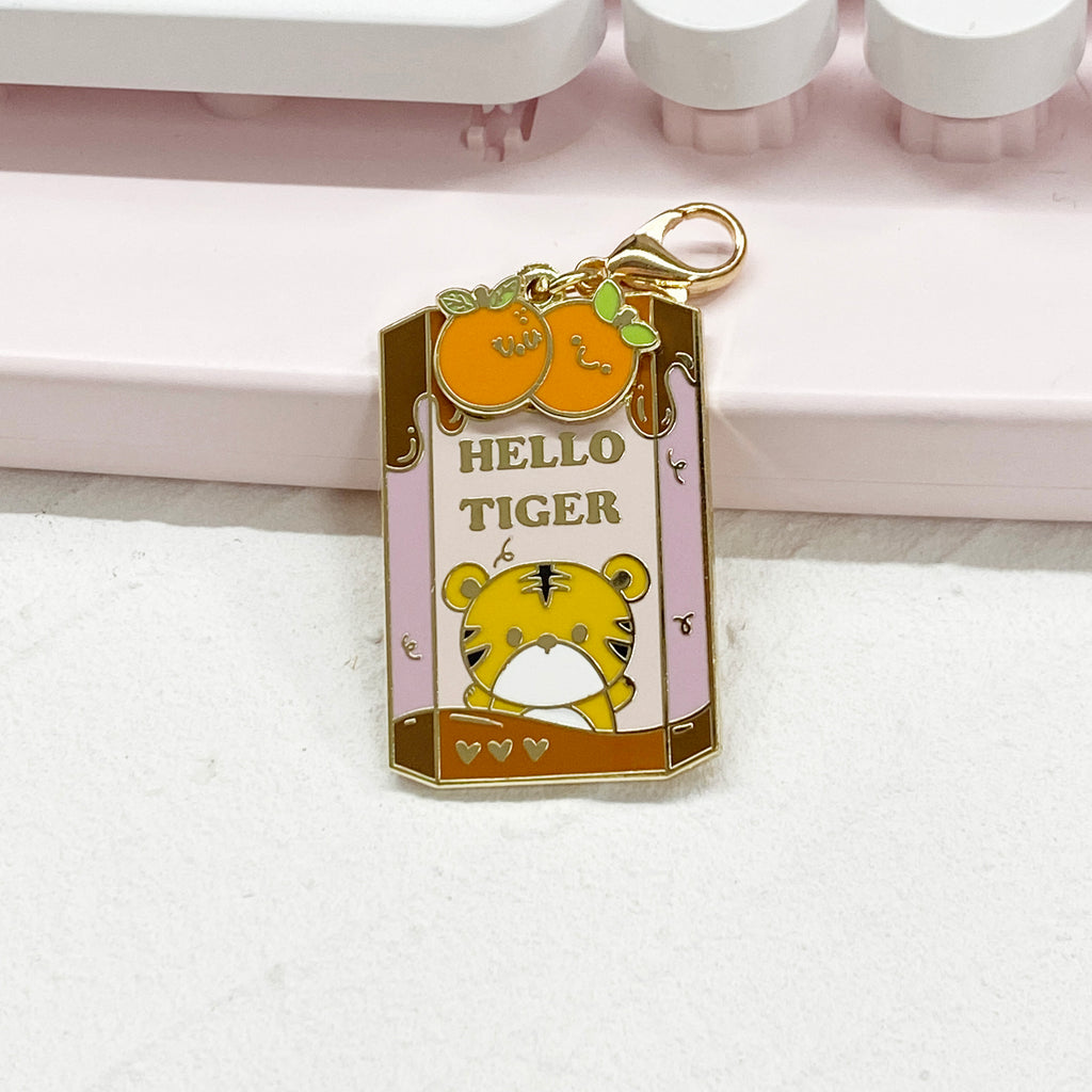 Dangling Charm :  Hello Tiger // Pocky (With Oranges)