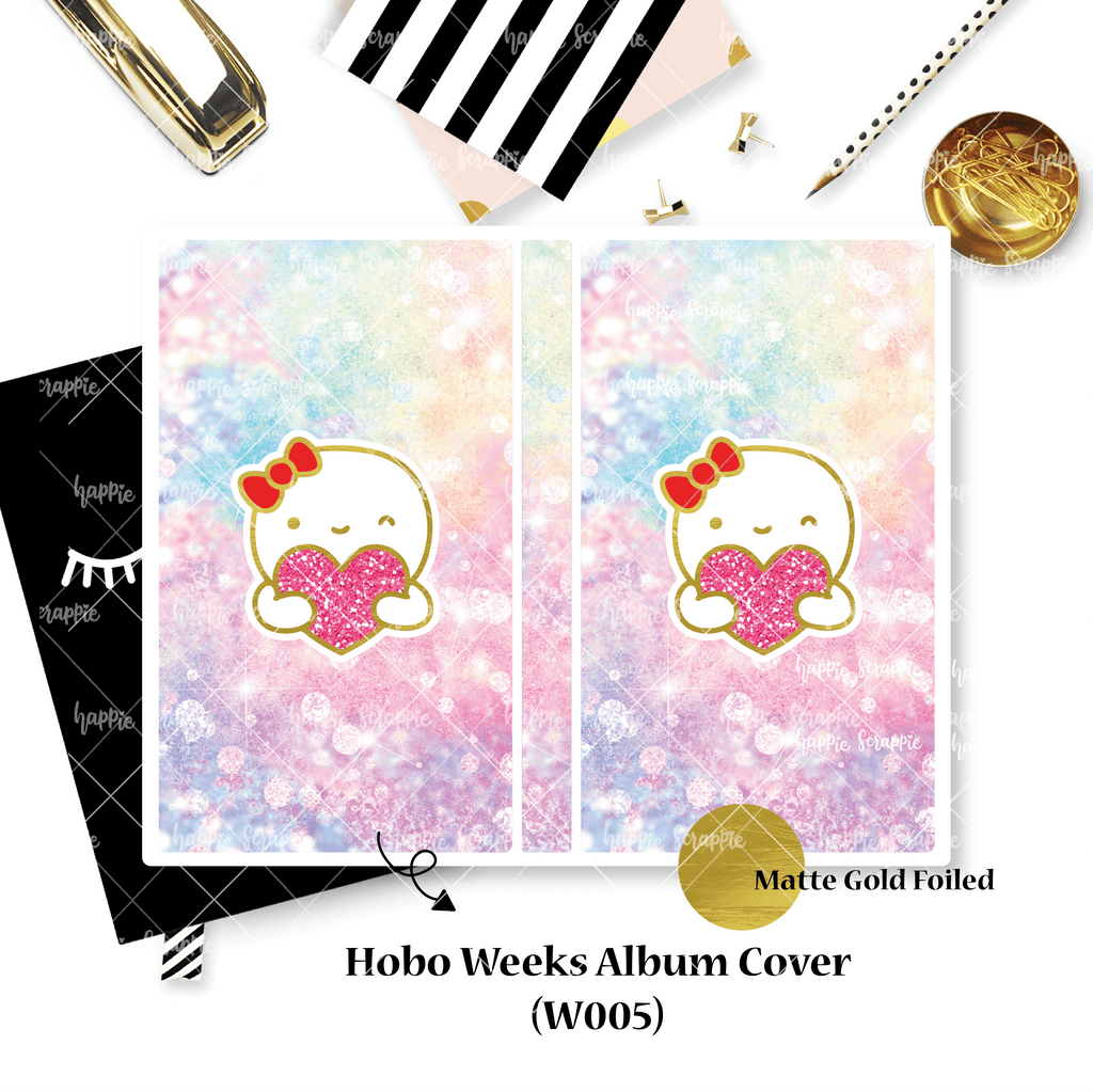 Sticker Album : Hobo Weeks Albums // W005 - Heart Munchkin (Collab With Once More With Love)
