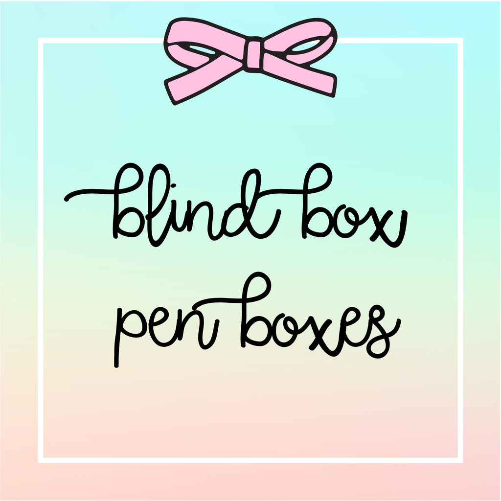 Sales // Blind Box - Happie Pen Box // 55% discount