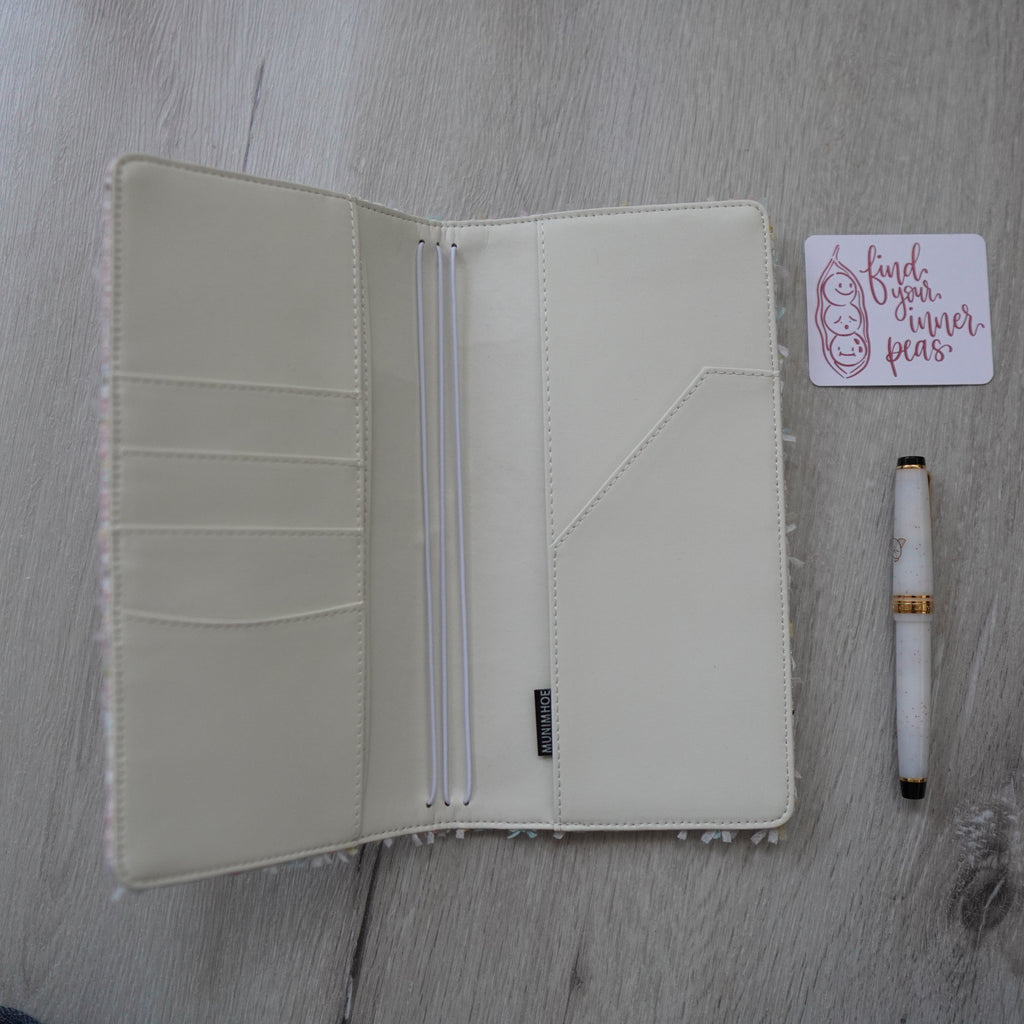Planner Cover : Lilac Tweed Fabric (TN Standard) // Pre Order