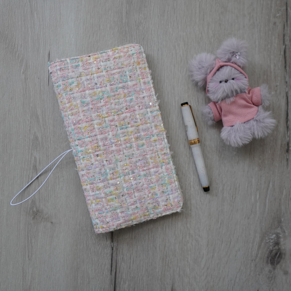 Planner Cover : Lilac Tweed Fabric (TN Standard) // Pre Order