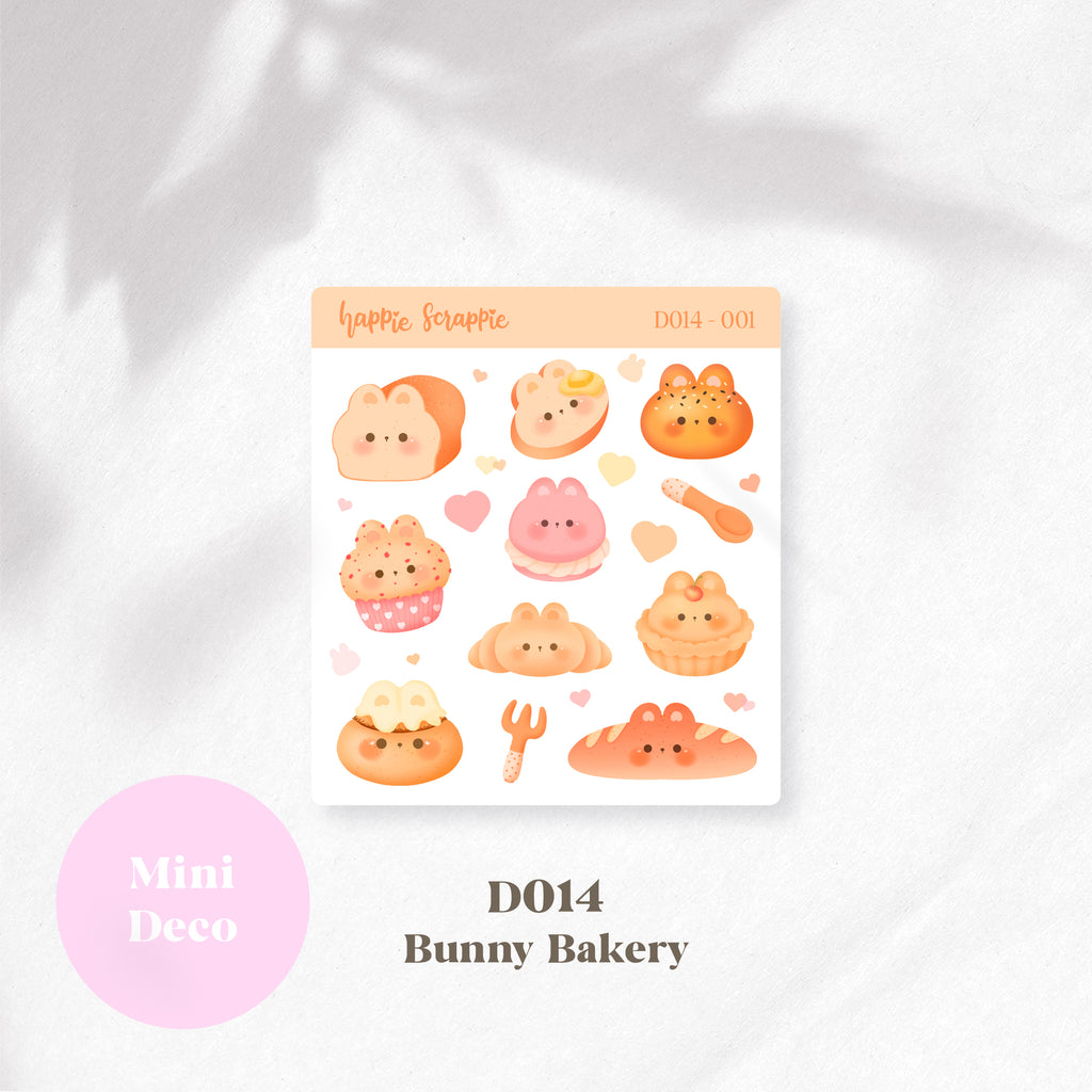 Mini Deco : Bunny Bakery // D014