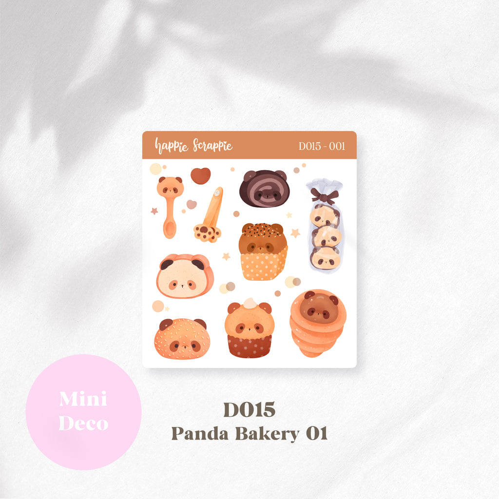 Mini Deco : Panda Bakery // D015-D016