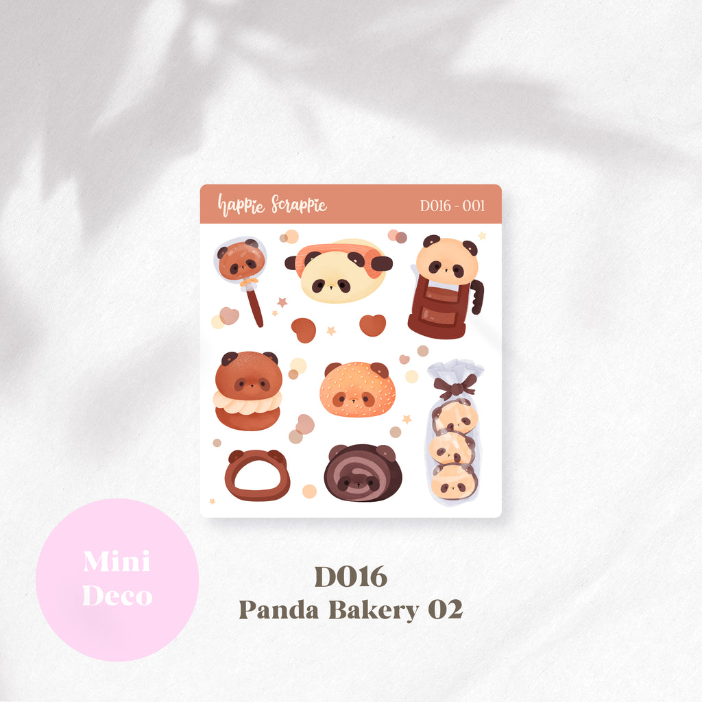 Mini Deco : Panda Bakery // D015-D016