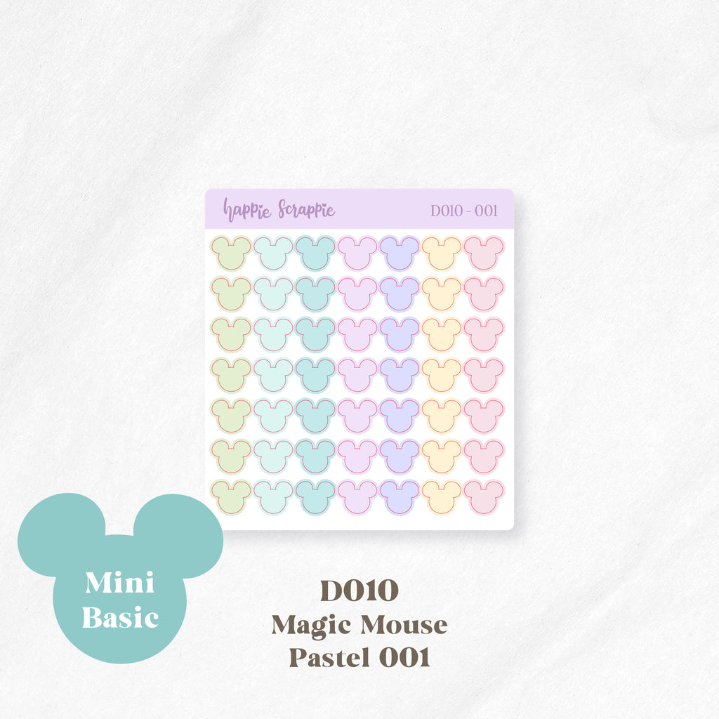 Mini Stickers : Basics (Magic Mouse) // D010