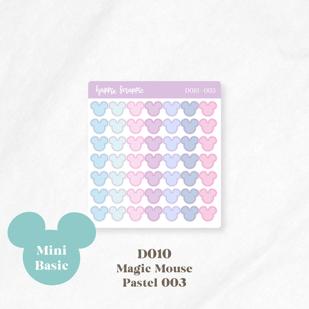 Mini Stickers : Basics (Magic Mouse) // D010