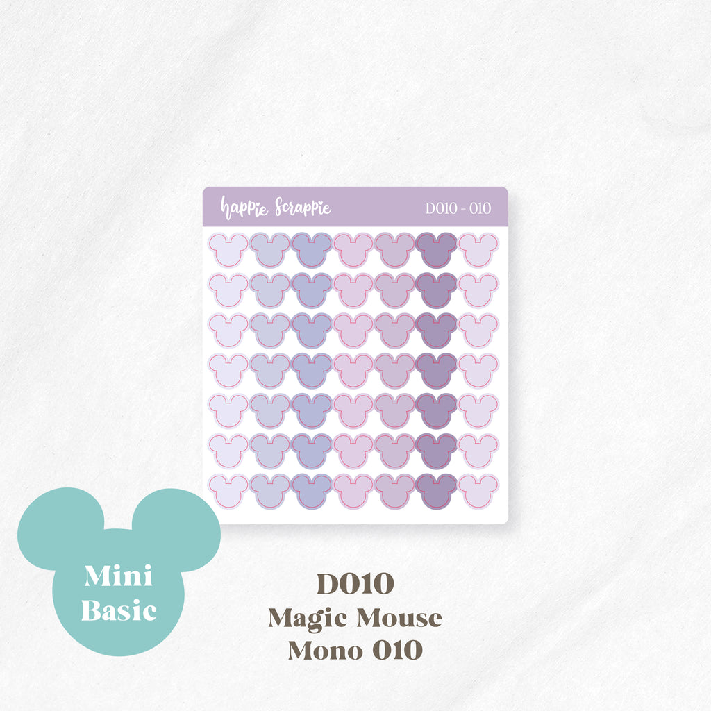 Mini Stickers : Basics (Magic Mouse) // D010