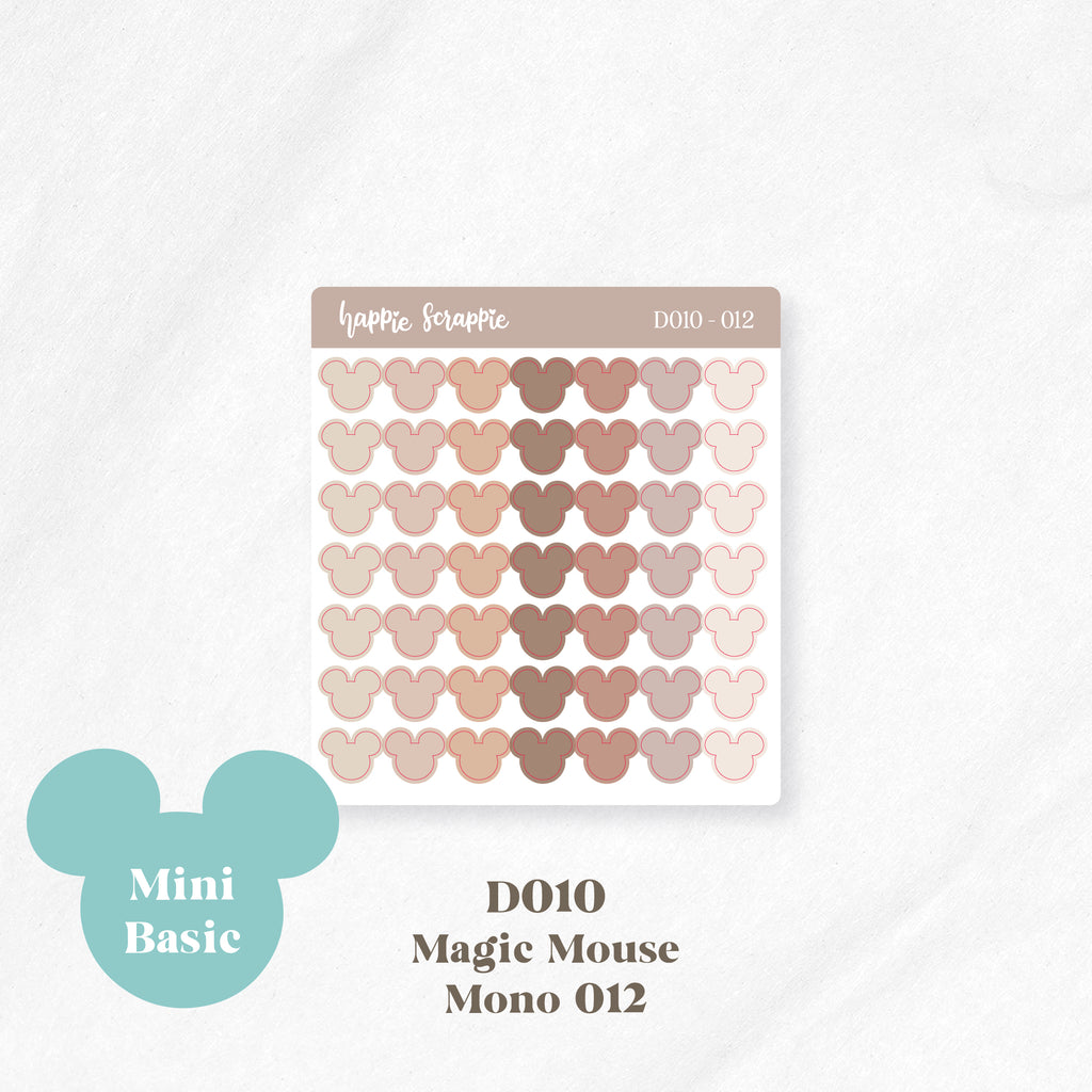 Mini Stickers : Basics (Magic Mouse) // D010