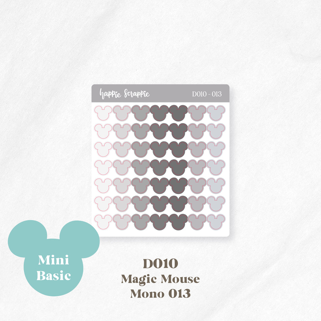 Mini Stickers : Basics (Magic Mouse) // D010