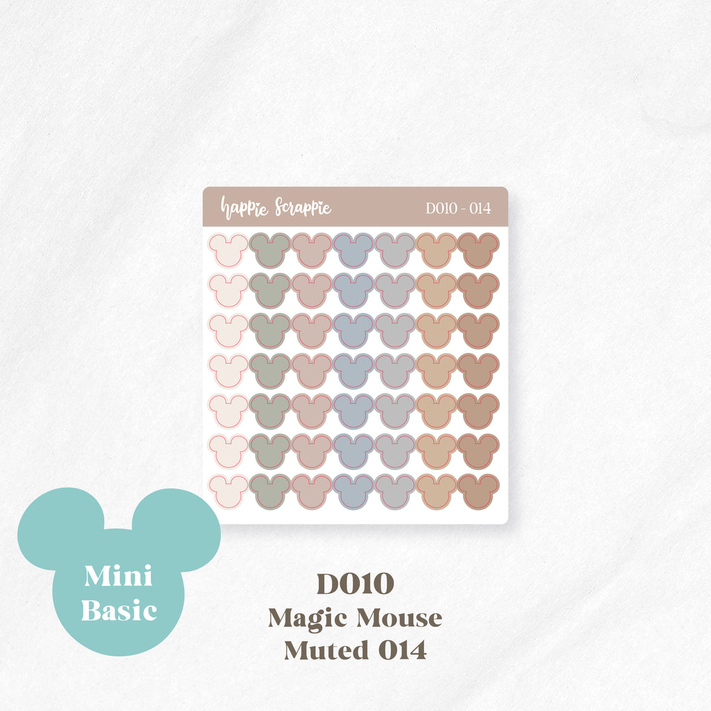 Mini Stickers : Basics (Magic Mouse) // D010