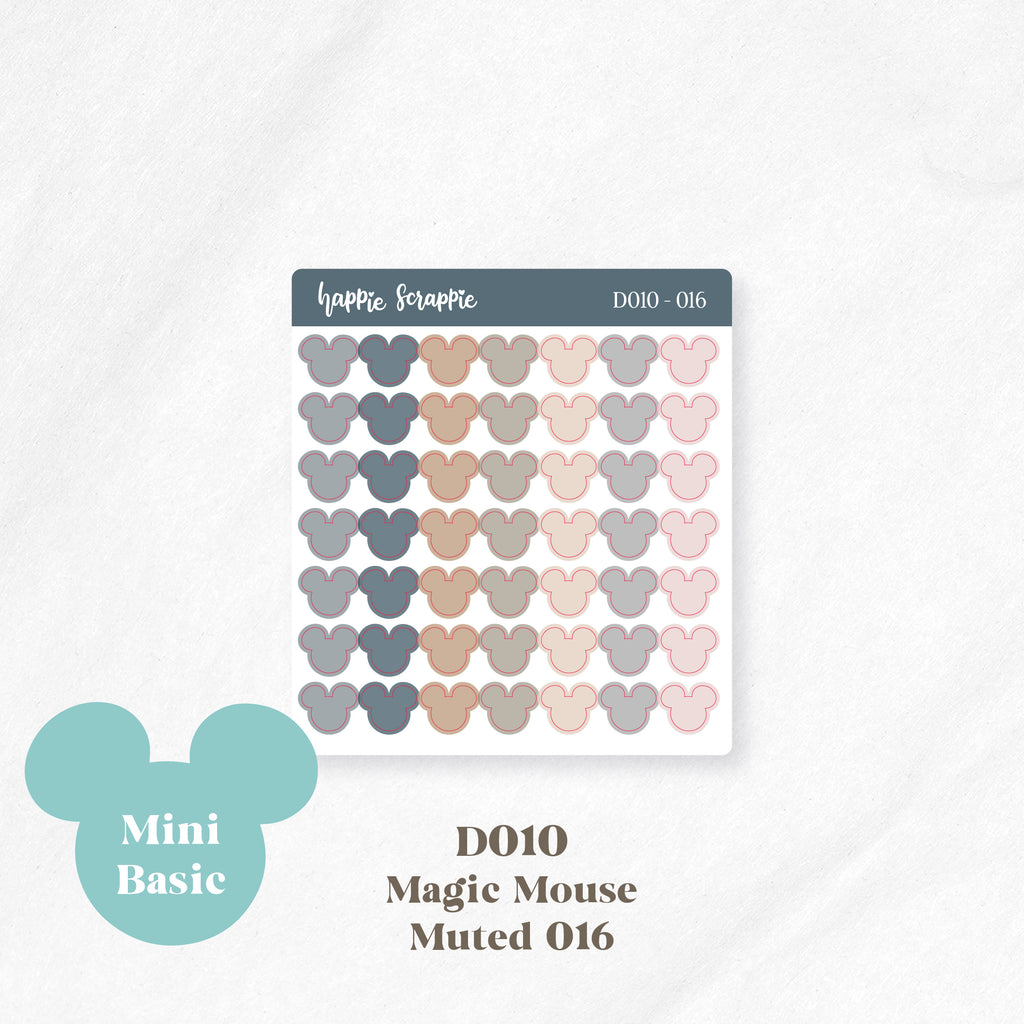 Mini Stickers : Basics (Magic Mouse) // D010