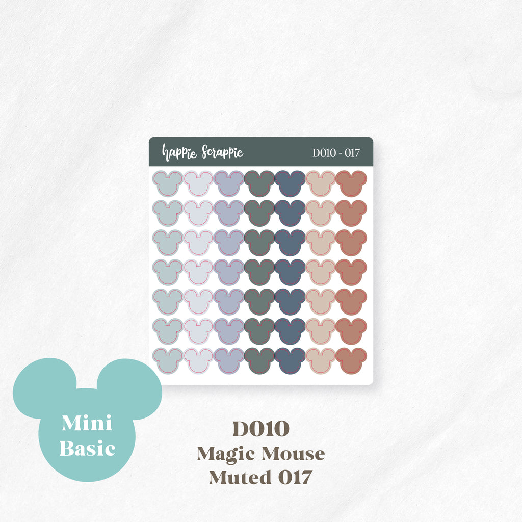 Mini Stickers : Basics (Magic Mouse) // D010