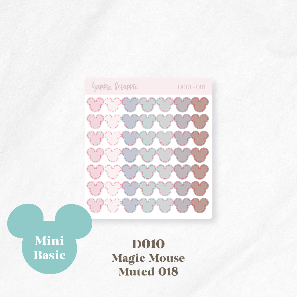 Mini Stickers : Basics (Magic Mouse) // D010