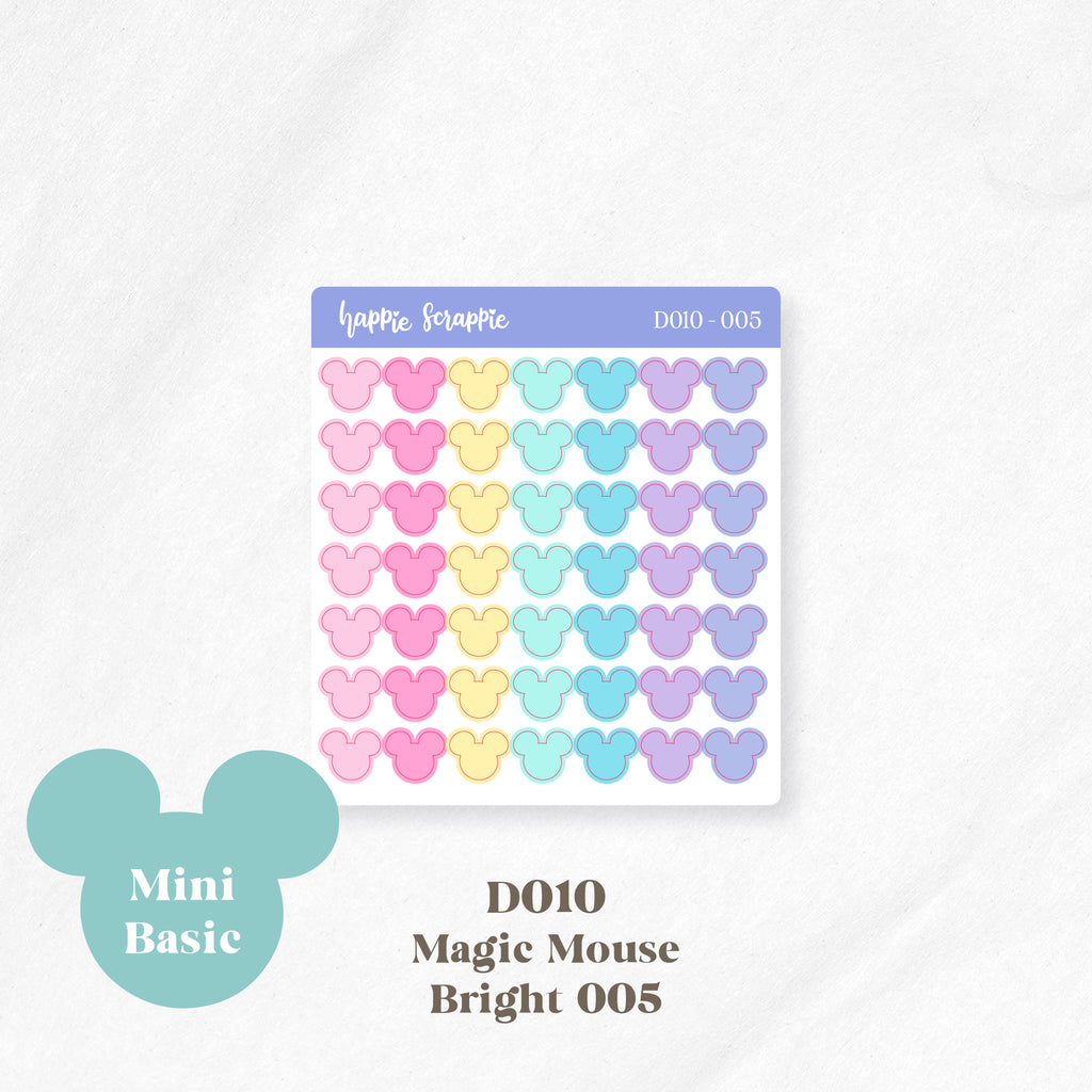 Mini Stickers : Basics (Magic Mouse) // D010