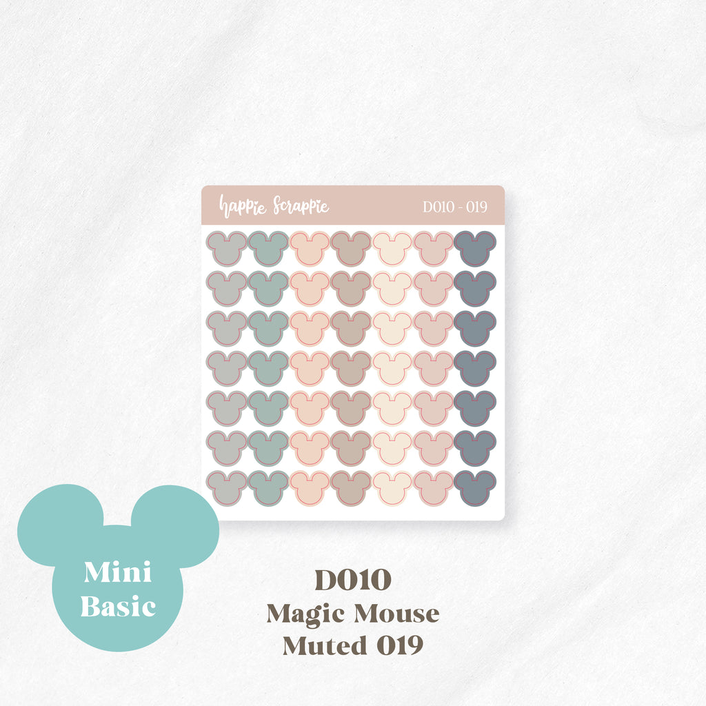 Mini Stickers : Basics (Magic Mouse) // D010