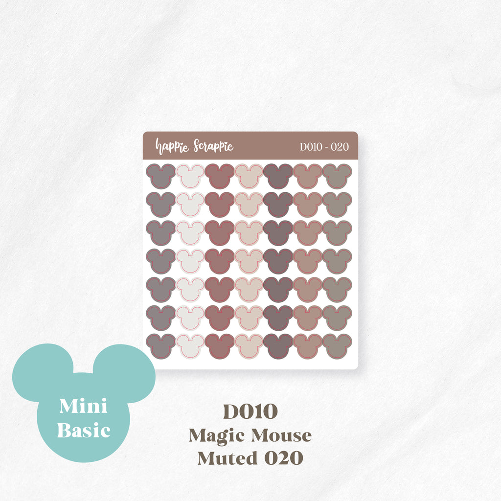 Mini Stickers : Basics (Magic Mouse) // D010