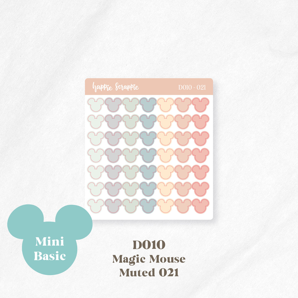 Mini Stickers : Basics (Magic Mouse) // D010