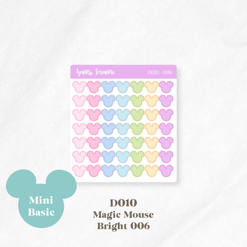 Mini Stickers : Basics (Magic Mouse) // D010