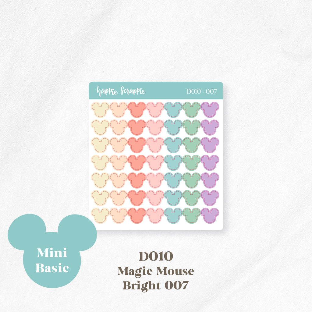 Mini Stickers : Basics (Magic Mouse) // D010