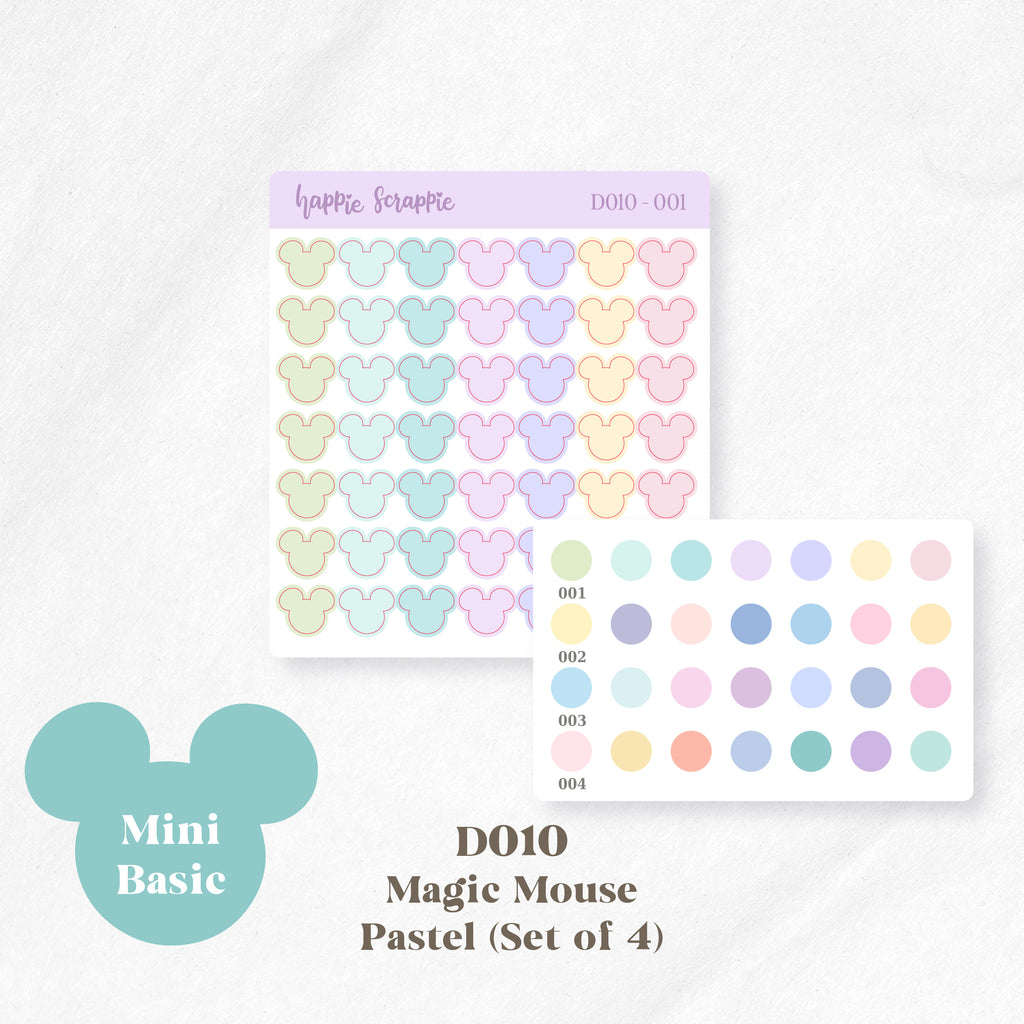 Mini Stickers : Basics (Magic Mouse) // D010