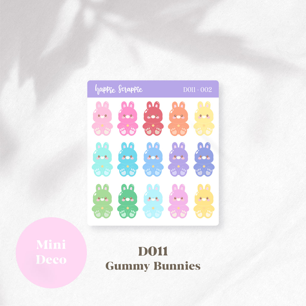 Mini Deco : Gummy Bunnies // D011