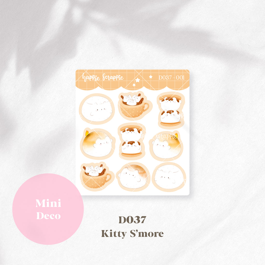 Mini Deco : Kitty S'more // D037-D038