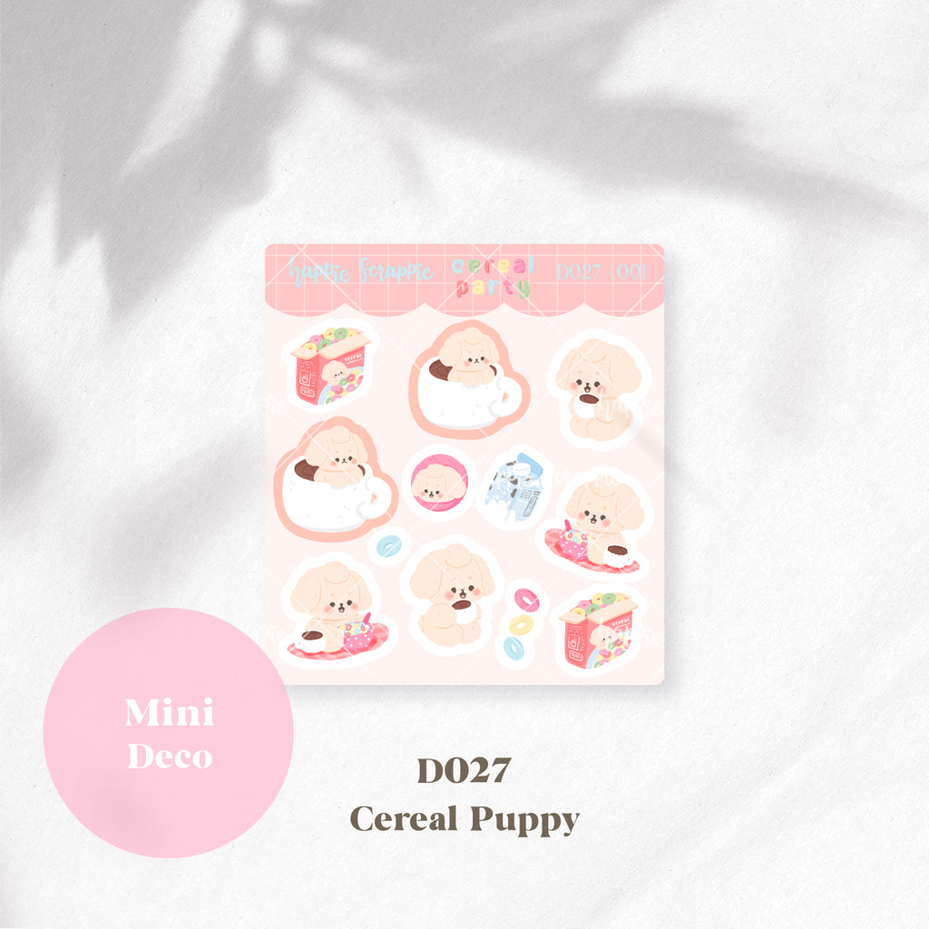 Mini Deco : Cereal Puppy // D027-D028