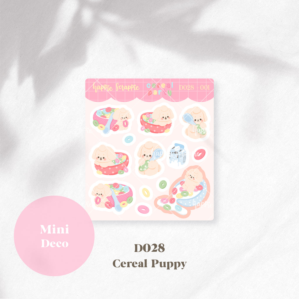 Mini Deco : Cereal Puppy // D027-D028