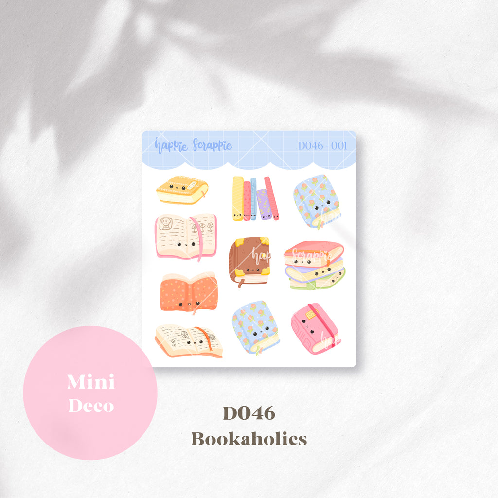 Mini Deco : Bookaholics // D046