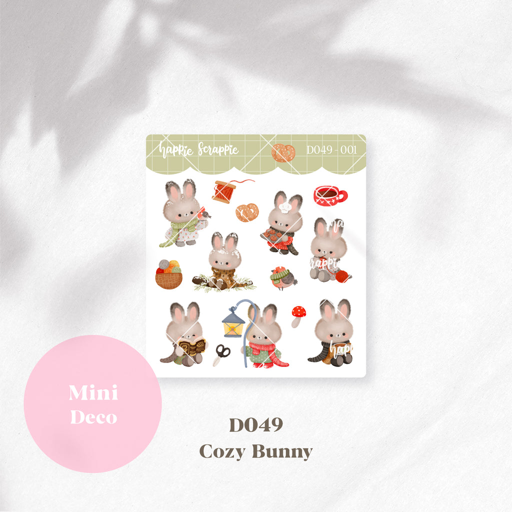 Mini Deco : Cozy Bunny // D049