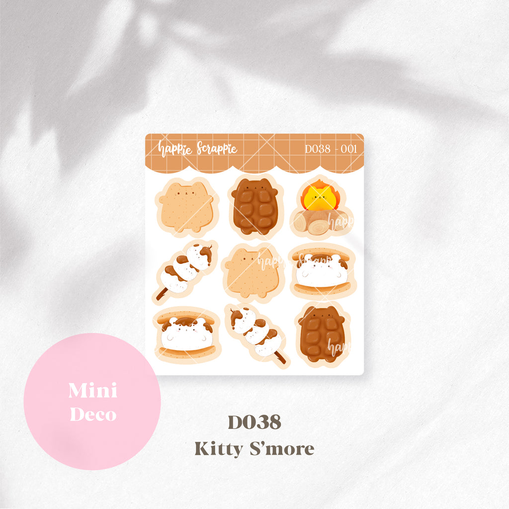 Mini Deco : Kitty S'more // D037-D038