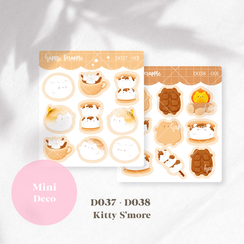 Mini Deco : Kitty S'more // D037-D038