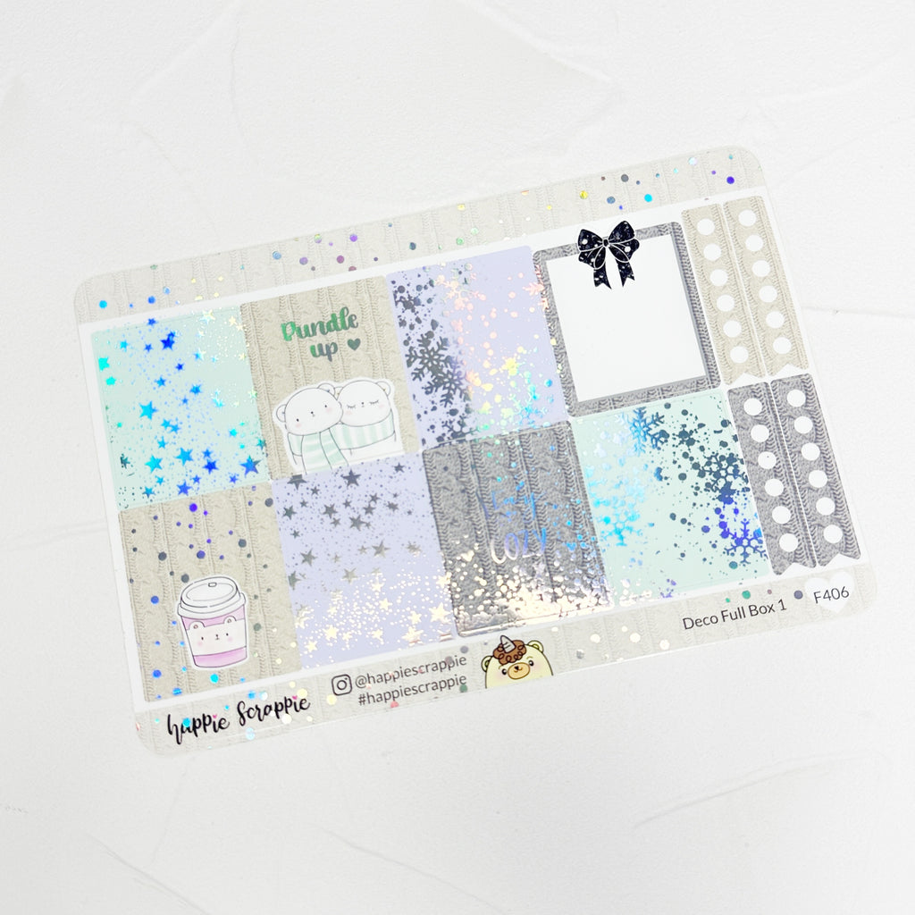 Up Box Stickers Sticker Kit - Bundle Up (Deco Full Boxes) - Foiled Stickers (F406 ...
