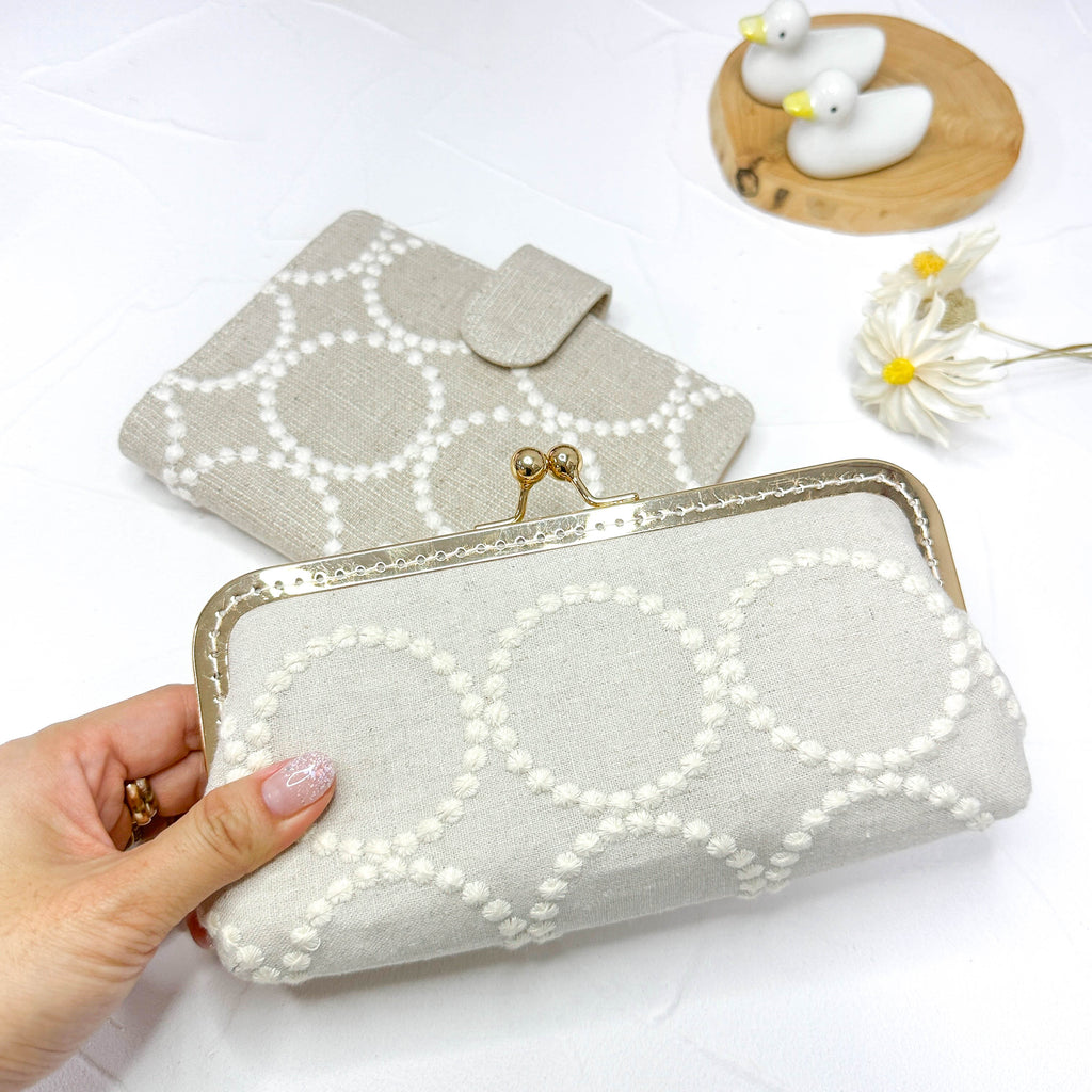 Pen Pouch : Fabric Clasp Pouch / READY STOCKS