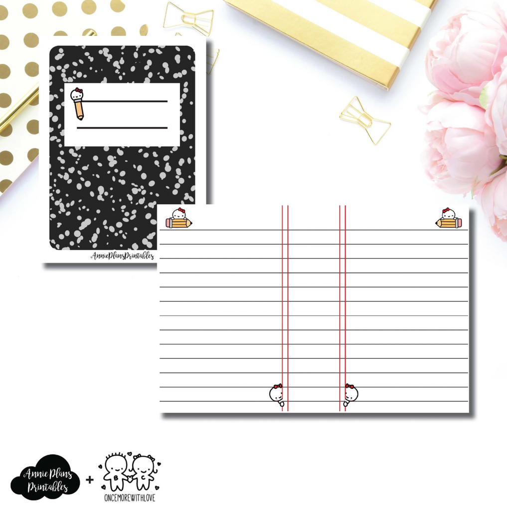 Micro HP Inserts - Back to School  // Collabs with Annie Plans Printables & OMWL