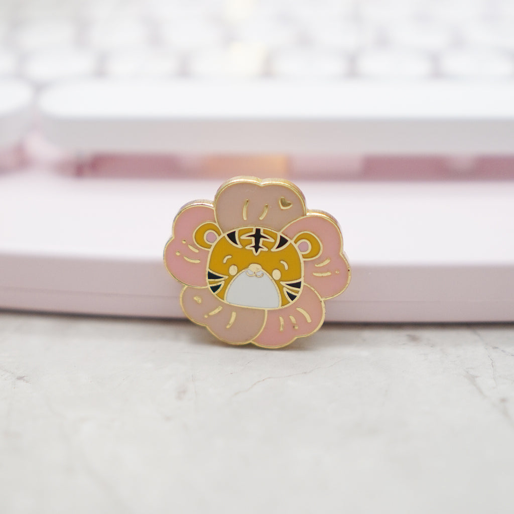 Pins :  Cherry Blossom Tiger