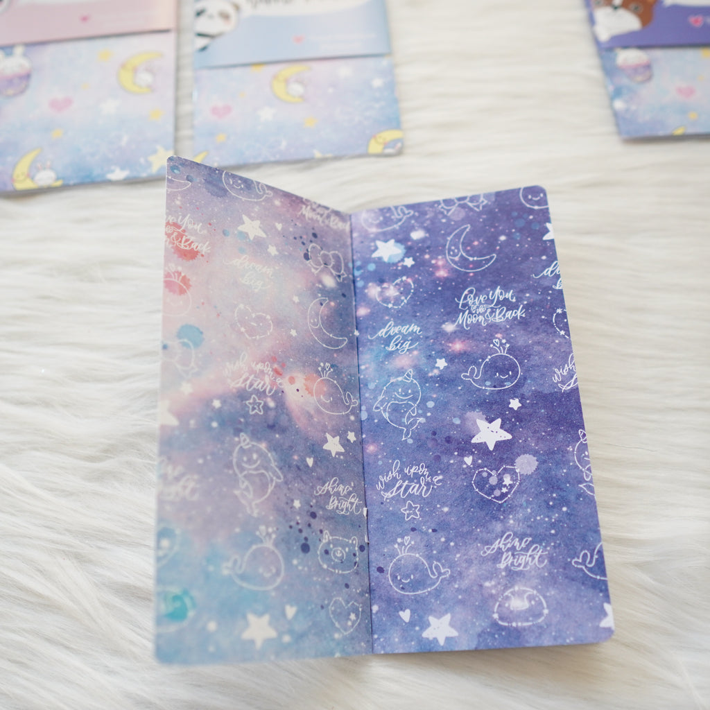 Travel Notebook (All Sizes) - Constellation // Weekly of 4 page // Collabs with Annie Plans Printables
