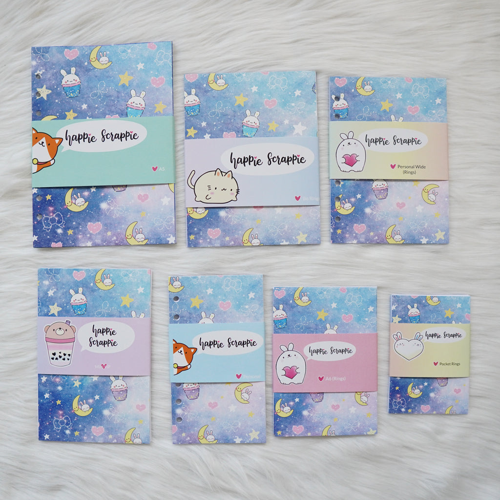 Disc / Rings Planner Inserts - Constellation // Weekly (Annie Plans Collab)