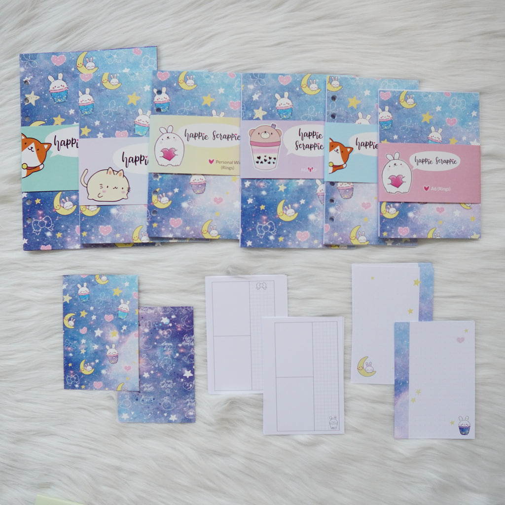 Disc / Rings Planner Inserts - Constellation // Weekly (Annie Plans Collab)