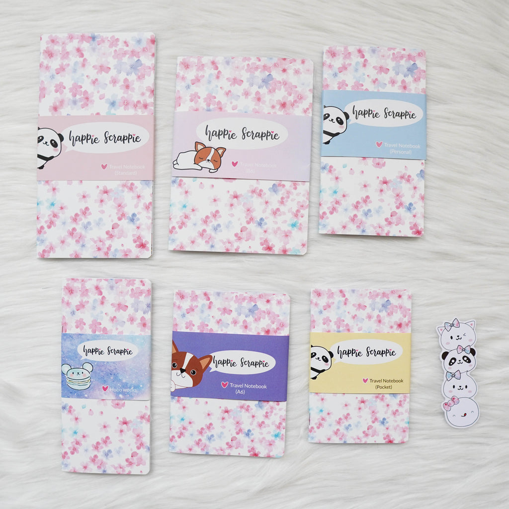 Travel Notebook (All Sizes) - Blossom  // Daily // Collabs with Annie Plans Printables
