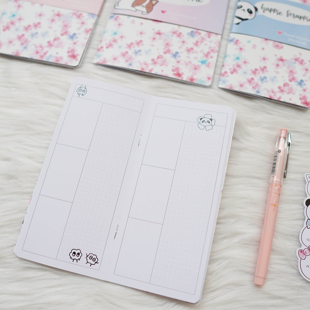 Travel Notebook (All Sizes) - Blossom  // Daily // Collabs with Annie Plans Printables