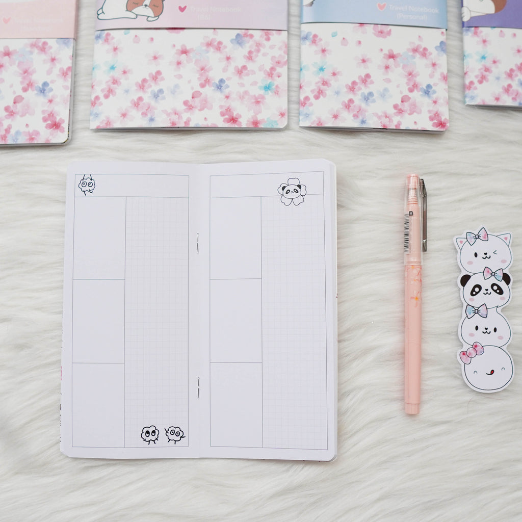 Travel Notebook (All Sizes) - Blossom  // Daily // Collabs with Annie Plans Printables