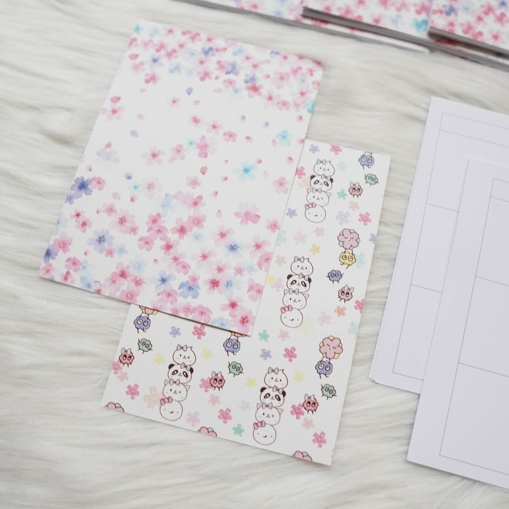 Disc / Rings Planner Inserts - Blossom // Dotted