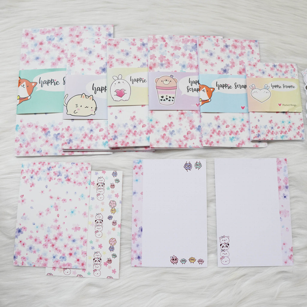 Disc / Rings Planner Inserts - Blossom // Dotted