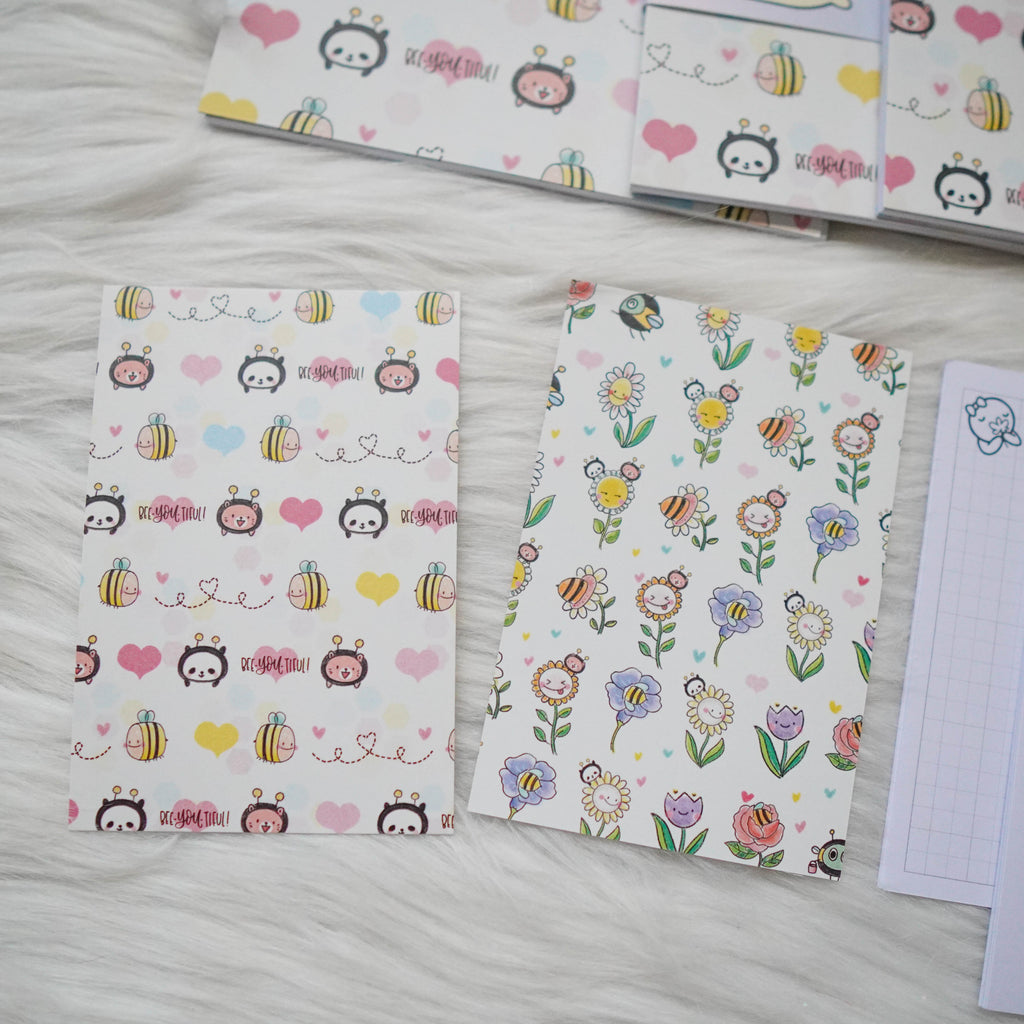 Disc / Rings Planner Inserts - Bee-YOU-tiful // Daily & Grid (Annie Plans Collab)